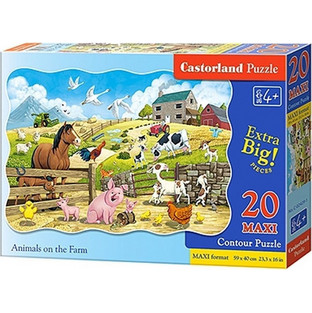 Παιδικό Puzzle Castorland Animals On The Farm 20 Κομμάτια