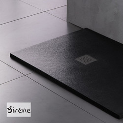 ΝΤΟΥΖΙΕΡΑ+ΒΑΛΒΙΔΑ SLATE 160x80 SIRENE BLACK MATT