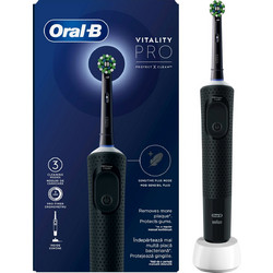 Oral-B Vitality Pro Protect X Clean Ηλεκτρική Οδοντόβουρτσα με Χρονομετρητή Black