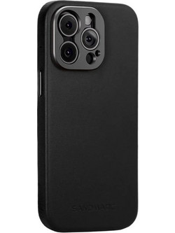Sandmarc Pro Leather Case for iPhone 15 Pro Max Black