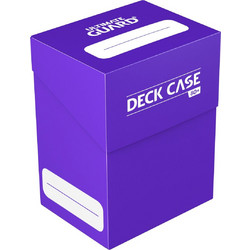 Ultimate Guard Deck Case 80+ Standard Size Purple