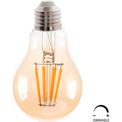 ΛΑΜΠΤΗΡΑΣ FB94045 LED FILAMENT 8W E27 3000K GOLD DIMMABLE