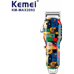 Kemei KM-2092 Επαναφορτιζόμενη Κουρευτική Μηχανή