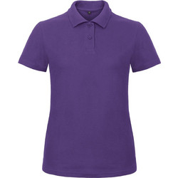 Γυναικείο Μπλουζάκι Pique Polo Shirt B & C ID.001 Women Purple