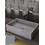 Sanitec Lithos 203 Επικαθήμενος Νιπτήρας Μπάνιου 40.5x40.5x13cm Γκρι SAN.LITHOS203.CE