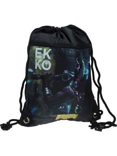 Gim League of Legends Τσάντα Πλάτης Γυμναστηρίου Μαύρη 345-05261