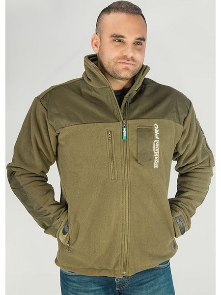 BORMANN Pro BPP7073 Μπουφάν Fleece Εργασίας Bologna 420gr XXL, Χακί