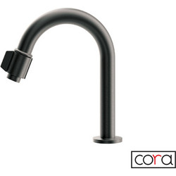 Cora Filter Spout 13504 Black Brushed - Στόμιο Κουζίνας για Φίλτρο Νερού