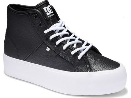 DC Γυναικεία Sneakers Flatforms Μποτάκια Μαύρα ADJS300286-BKW