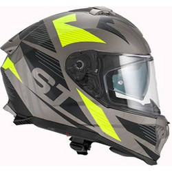 Faseed FSD 865 Black Yellow Κράνος Μηχανής Full Face