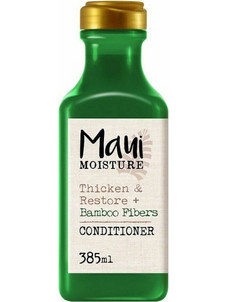 Maui Bamboo Fibers Conditioner για Όγκο & Επανόρθωση για Ταλαιπωρημένα Μαλλιά 385ml