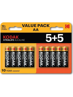 Kodak Xtralife Alkaline AA 10τμχ
