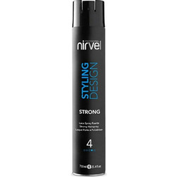 Nirvel Styling Design 4 Strong Hold Λακ Μαλλιών Δυνατό Κράτημα 750ml
