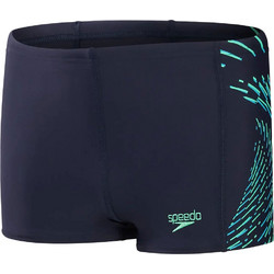 Speedo Plastisol Placement Aquashort Αθλητικό Παιδικό Μαγιό Boxer για Αγόρι Navy Μπλε 8003169-15709
