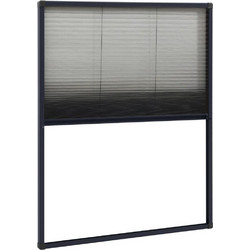 vidaXL Πλισέ Σίτα Παραθύρου Fiberglass 60x80cm 148663