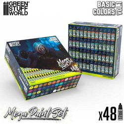 Green Stuff World - Vol.1 Basic Mega Paint Set (48 Χρώματα)
