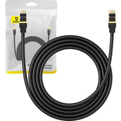 Baseus S/FTP Cat.8 Καλώδιο Δικτύου Ethernet 2m Black 6932172646691