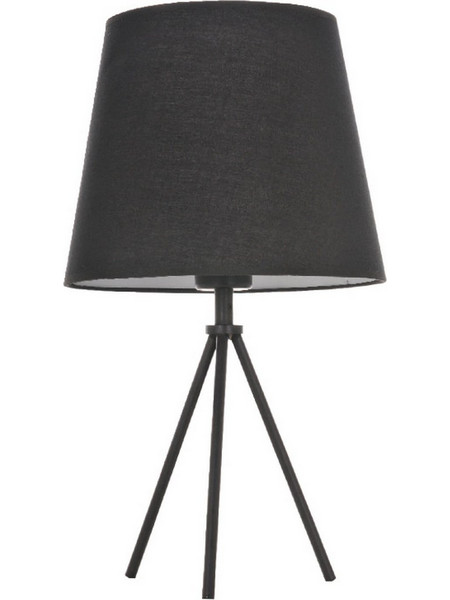 Aca TNK75090BK1T Πορτατίφ Ε27 Μαύρο Φ25xΥ45cm