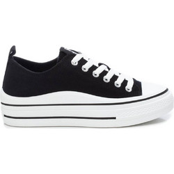 Refresh Γυναικεία Sneakers Flatforms Μαύρα 170659