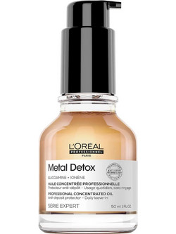 L'Oreal Professionnel Serie Expert Metal Detox Ξηρό Λάδι Μαλλιών για Επανόρθωση 50ml
