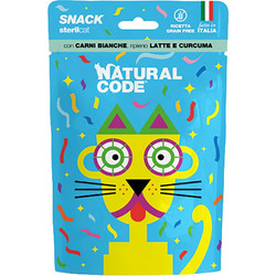 Natural Code Adult Sterilcat Grain Free Λευκό Κρέας & Κουρκουμά 60gr