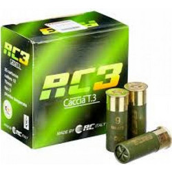 RC-Cartridges 3 Caccia Φυσίγγια Συγκέντρωσης 12Cal 70mm 36gr 25τμχ