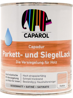 Caparol DecorLasur Βερνίκι Επιφάνειας Ξύλου Νερού 0.75lt