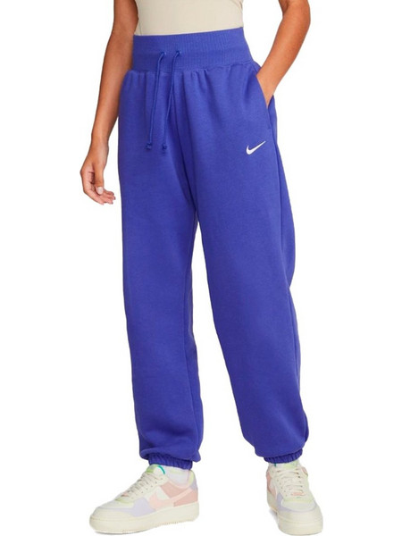 Nike Phoenix Sportswear Γυναικείο Παντελόνι Φόρμας Fleece Μωβ DQ5887-430