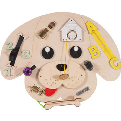 MONI ΞΥΛΙΝΟΣ ΠΙΝΑΚΑΣ ΔΡΑΣΤΗΡΙΟΤΗΤΩΝ MONTESSORI DOG 3800146224530