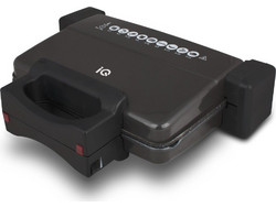 IQ ST-680 Τοστιέρα Γκριλιέρα με Αποσπώμενες Πλάκες για 4 Τοστ 2000W Μαύρη