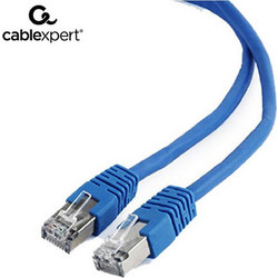 Cablexpert F/FTP Cat.6 Καλώδιο Δικτύου Ethernet 0.5m Blue