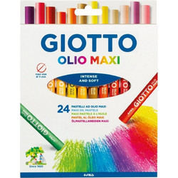 Λαδοπαστέλ Giotto Olio Maxi 7cm 24pcs