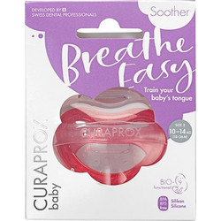 Curaprox Breath Easy Σιλικόνη Ροζ 18-36m
