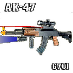 Αεροβόλο Όπλο Μοντελισμού Τύπου ΑΚ47 G701 Assault Rifle