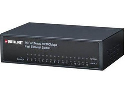 Intellinet 522595 Unmanaged L2 Switch με 16 Θύρες Ethernet 100Mbps