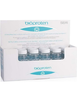Farcom Bioproten Restructuring Λοσιόν Μαλλιών για Προστασία Χρώματος 12x10ml