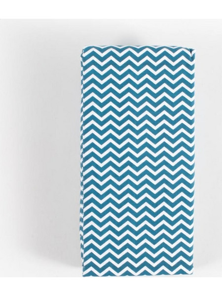 Linea Σεντόνι Υπέρδιπλο Μπλε Με Λάστιχο 180X200+25CM