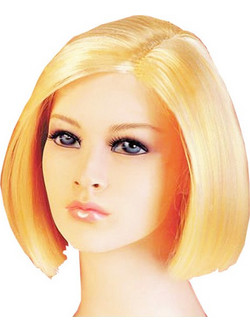 Περούκα Top model Ξανθό ανοιχτό Καρέ, Ball Maske, 25801