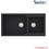 Sanitec Ultra Granite 803 Υποκαθήμενος Νεροχύτης Γρανίτη Αντιστρεφόμενος Ματ Grafite 98x50cm