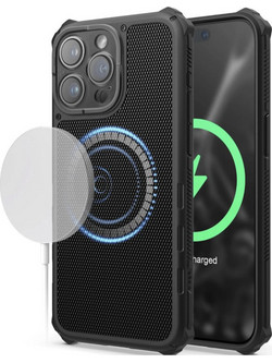 Elago Magnetic Armor - Ανθεκτική MagSafe Θήκη Σιλικόνης - Apple iPhone 15 Pro Max - Black (ES15MSAM67PRO-BK)