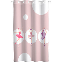 Saint Clair Παιδική Κουρτίνα με Τρουκς 160x240 Ballerinas Pink