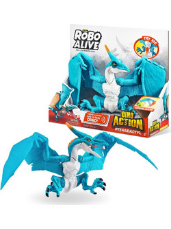 Zuru Robo Alive Dino Action Pterodactyl Celeste Φιγούρα Δεινόσαυρος για 3+ Ετών