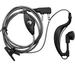 Ακουστικό Ear Hook UHF/VHF με PTT Μικρόφωνο για Πομποδέκτη BAOFENG BF - 888 - UV - 5R - UV - 82