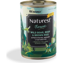 Pet Interest Naturest Forest Wild Boar Beef & Brown Rice 400gr