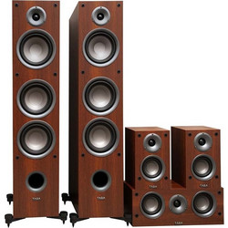 Taga Harmony TAV 5.0: 607F + C + S Πλήρες Set Home Cinema 5.0 Walnut