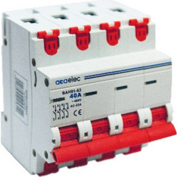 Ραγοδιακόπτης τετραπολικός 4P με τάση 400V 63A - DY02110046