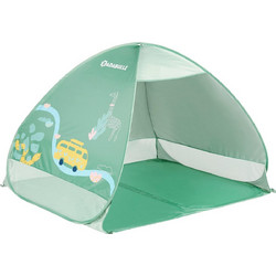Badabulle Παιδική Τέντα Παραλίας Pop Up Πράσινη 125x100x85cm B038205