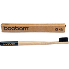 Boobam Brush Style Soft Οδοντόβουρτσα Μαύρη