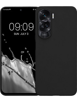 KWmobile Θήκη Σιλικόνης Honor 90 Lite - Black Matte (61744.47)