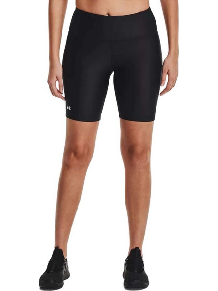 Under Armour HeatGear Armour Γυναικείο Κολάν Σορτς Ψηλόμεσο Μαύρο 1360939-001